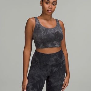 ALIGN BRA - DIAMOND DYE PITCH GREY - SIZE 8